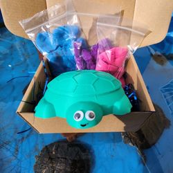 Mini Turtle Kinetic Sand Sandbox