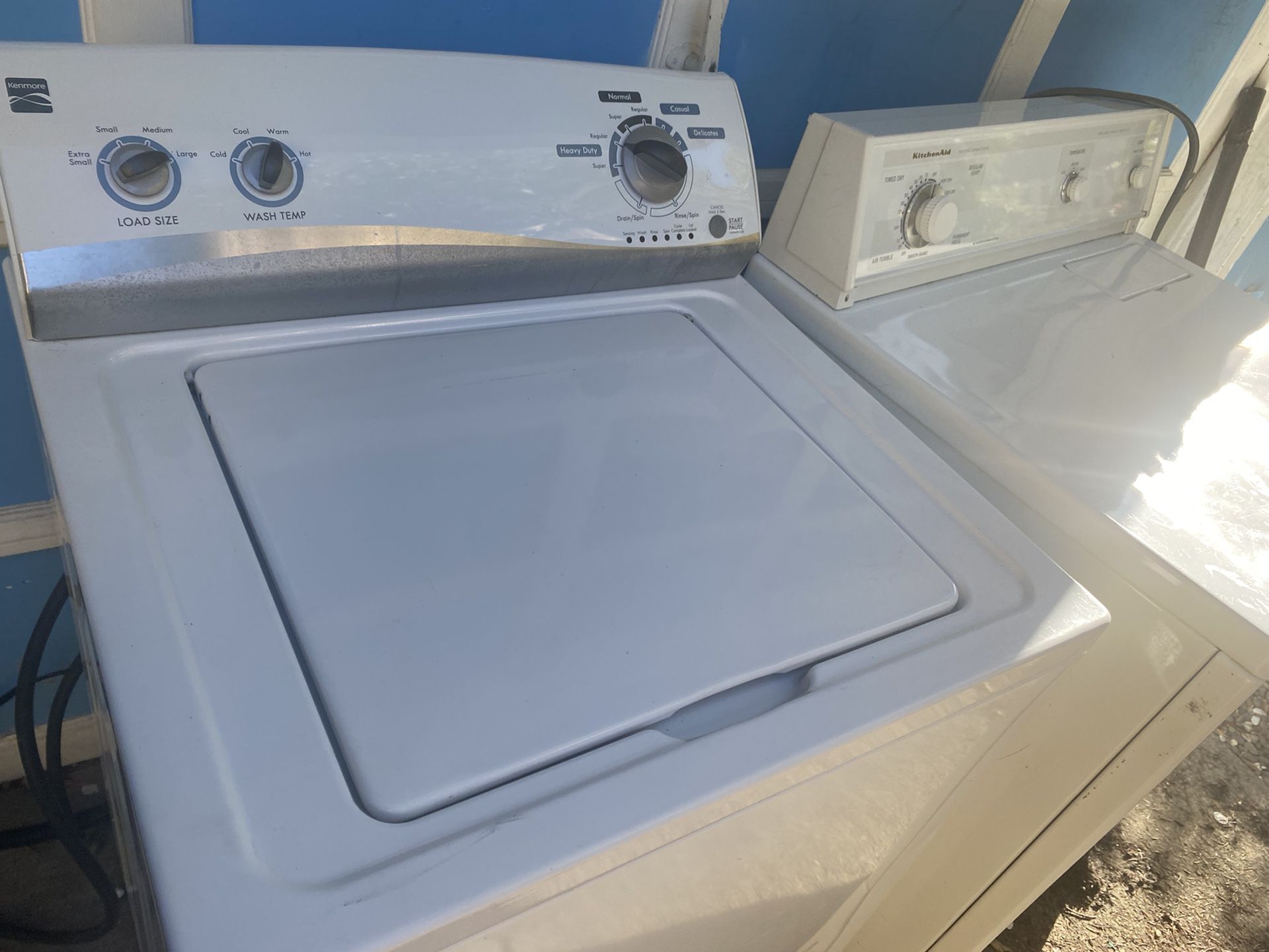 Washer and  Dryer 
