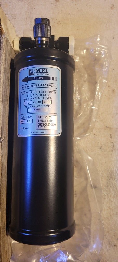 TRUCK AIR 07-0804A MEI RECEIVER DRIER NEW