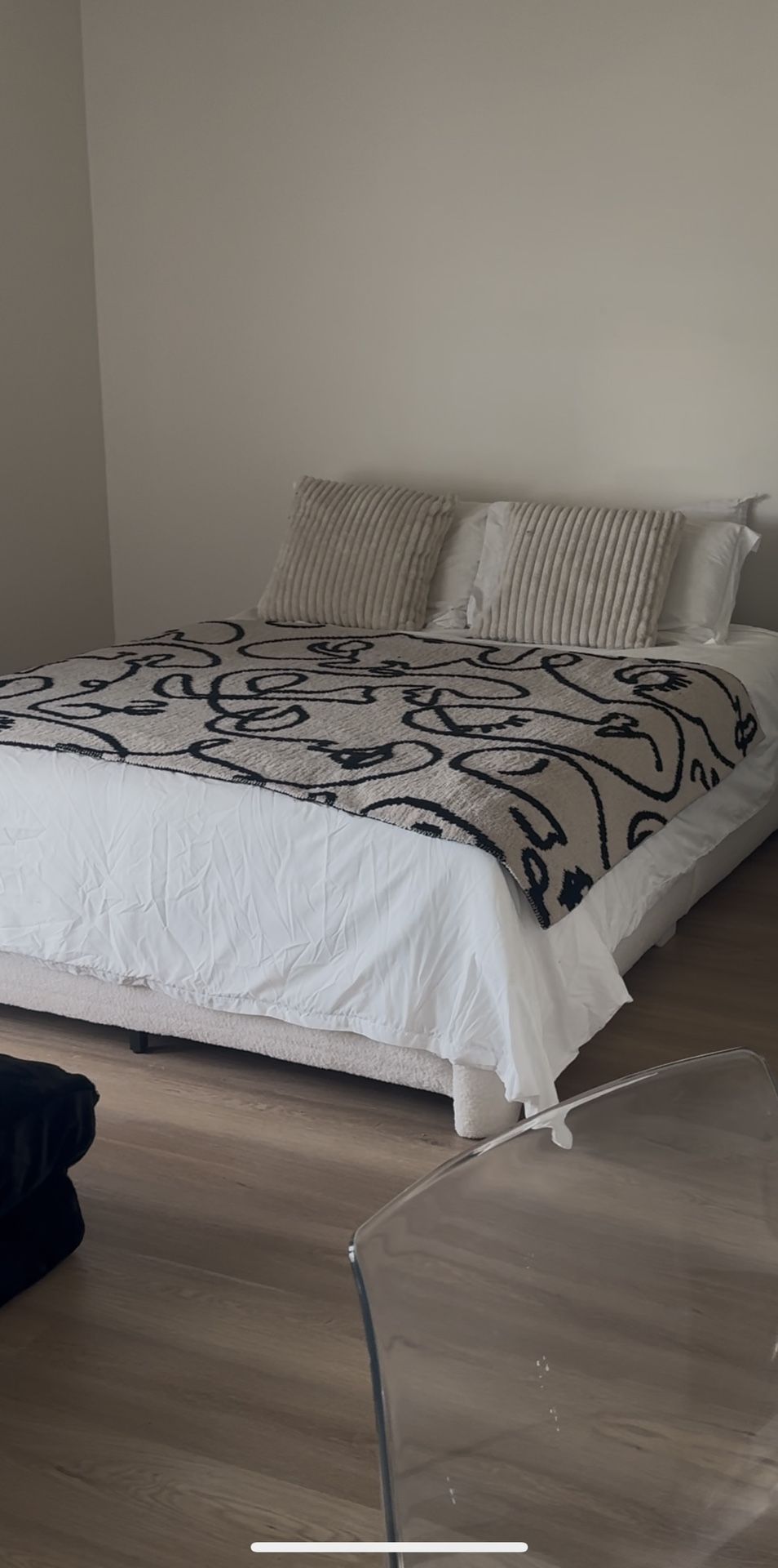 Bed Frame And Mattress QUEEN