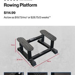 Rowing Platform 