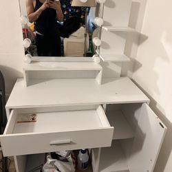 Vanity and Chair Set