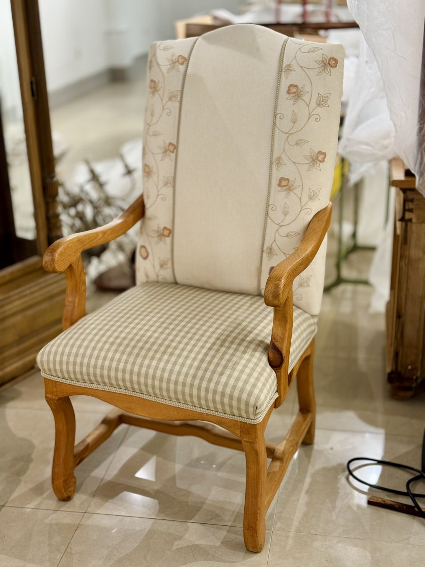 Large French Country Chair