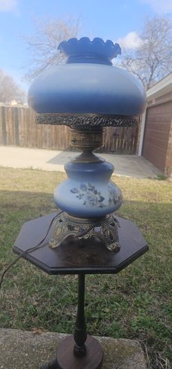 Victorian parlor lamp 