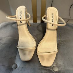 Fashion Nova Strappy Heels