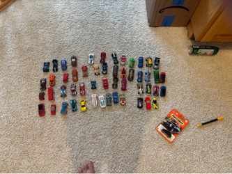 Hot wheels - 54 cars