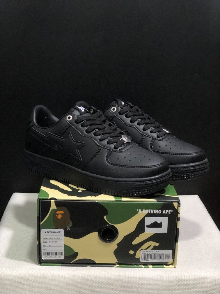 Bape Sta Low-Top Fashion Sneakers