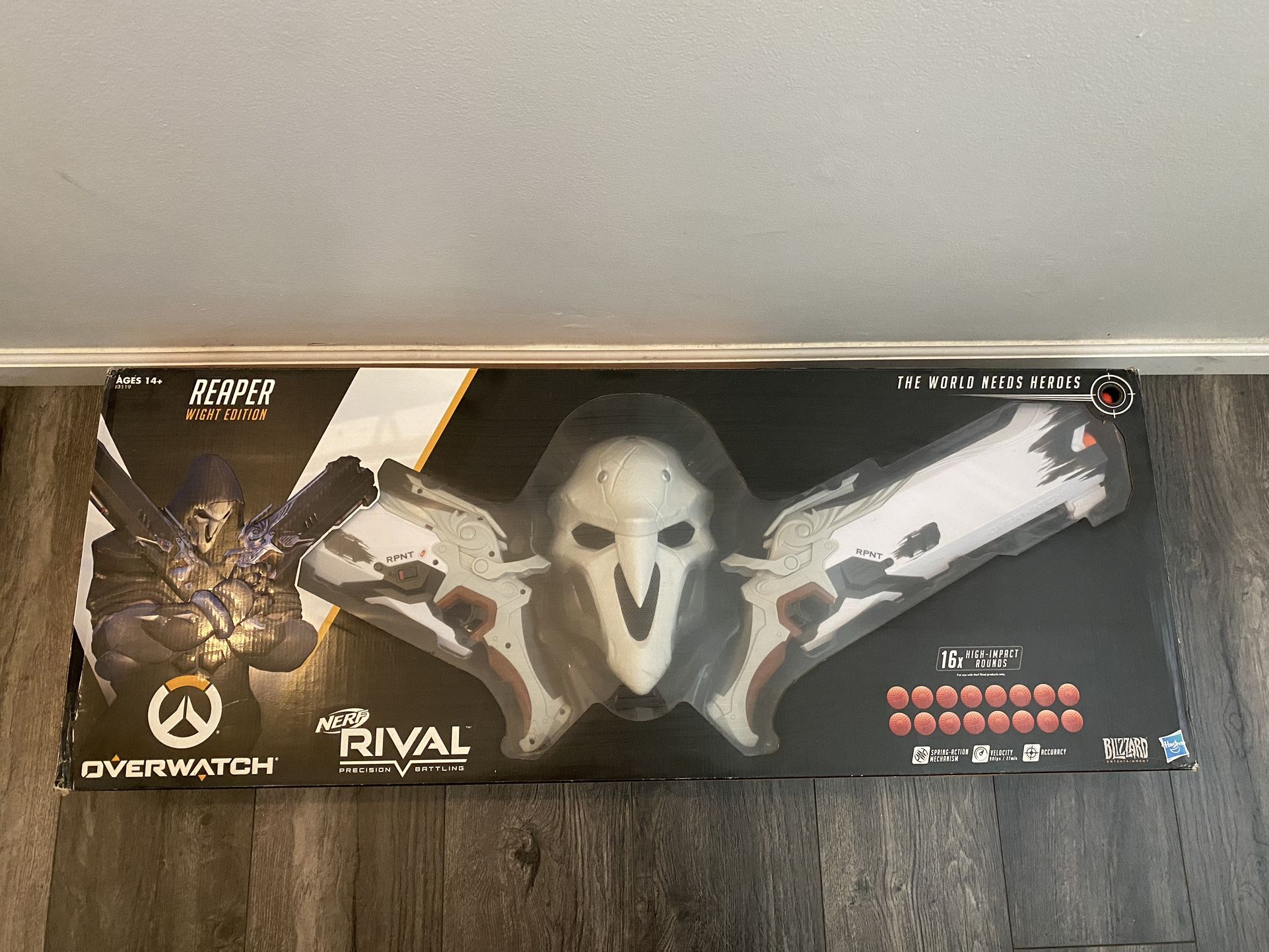 Nerf Rival Overwatch Reaper Wight Edition Shotguns