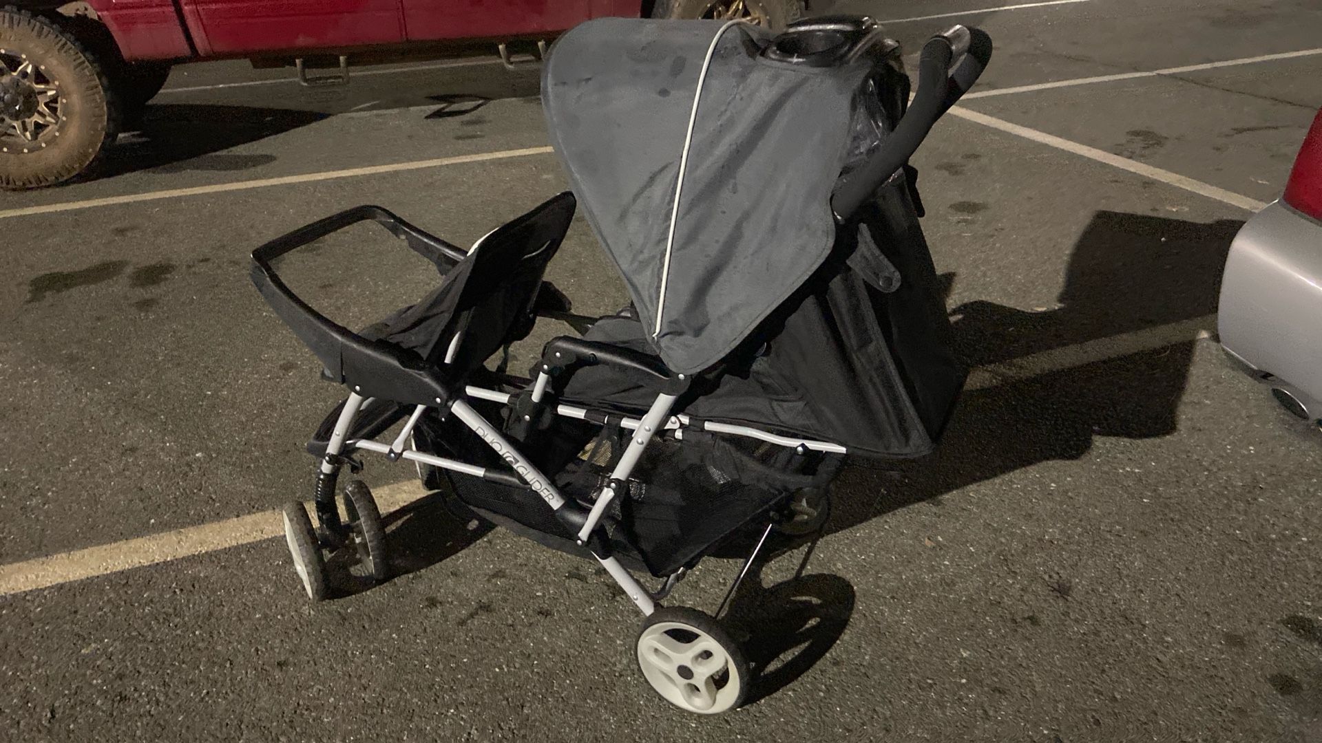 Graco Duoglider Double Stroller Like New Used Cond