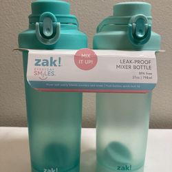 Zak! brand , Everyday Smiles 27oz. Mixer Bottles