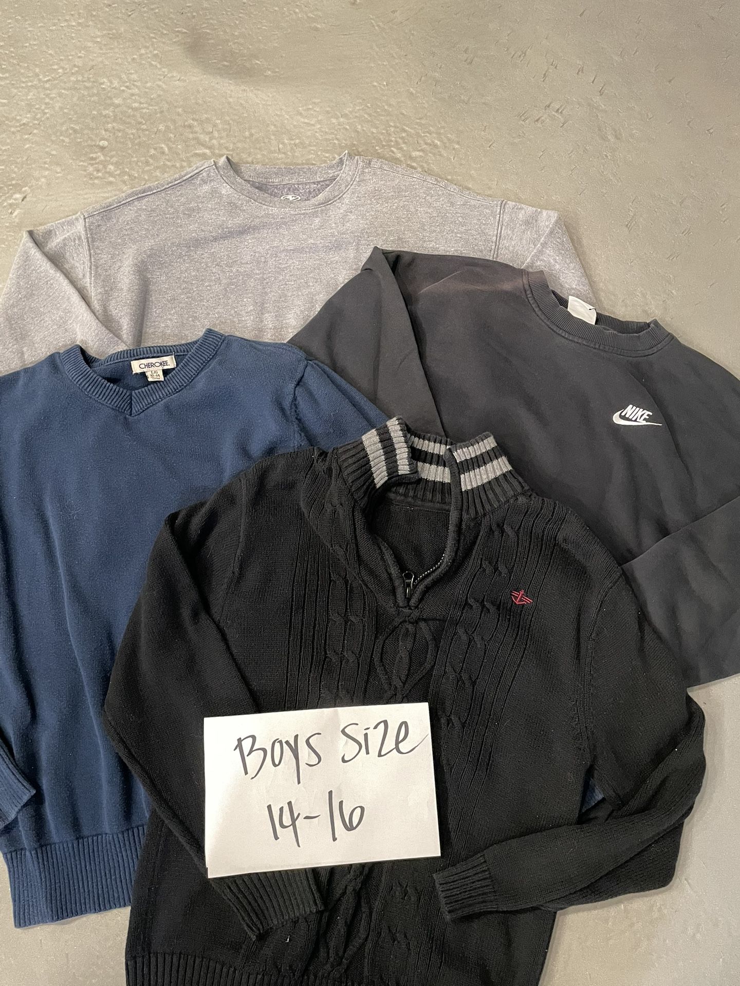 Big kid sweater bundle