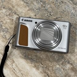 Canon PowerShot SX740 HS Digital Camera (Silver) + Soft Silicone Protective Cover Skin with Removable Lens Cover