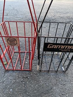 Tennis ball basket