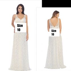 New With Tags Size 10 Bridal Gown $175