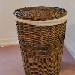 Wicker Clothing Hamper