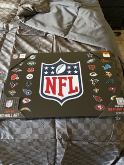 NFL Light-Up LED Wall Art