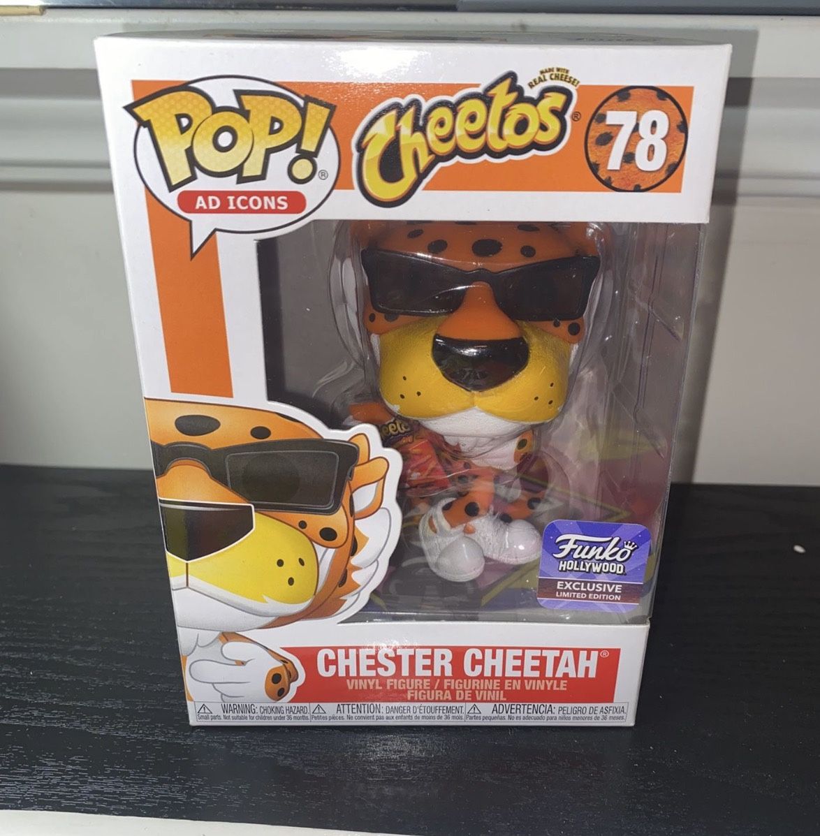 Funko Pop Ad Icons: Cheetos Chester Cheetah #78 Funko Hollywood