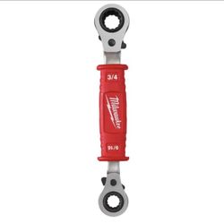 Milwaukee Lineman's 4-in-1 Insulated Ratcheting Box Wrench