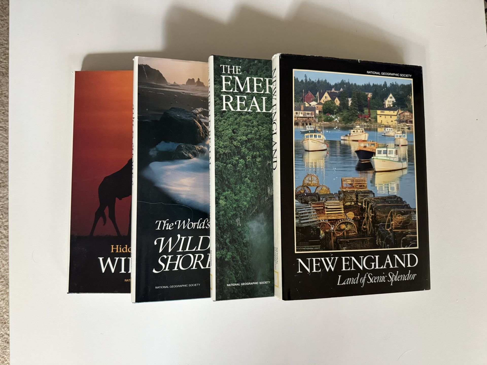Assorted National Geographic Hardcover Books 