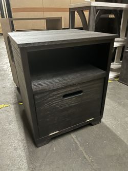 Solid Wood File Cabinet/Nightstand 