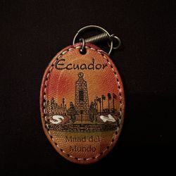 Ecuador “Mitad Del Mundo” Keychain 