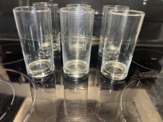 Tall Glass Cups