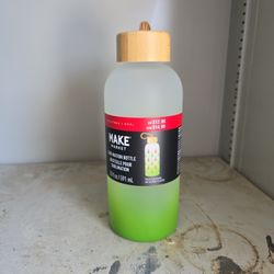 New Glass Water Bottle