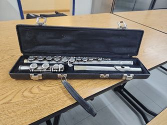 Sliver plated antique flute
