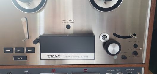 TEAC A-4010 Reel To Reel Tape Deck Recorder- New Belt- READ DESCRIPTION!  for Sale in San Bernardino, CA - OfferUp