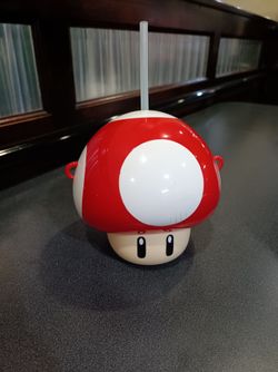 Universal Studios Super Nintendo World Mushroom Sipper