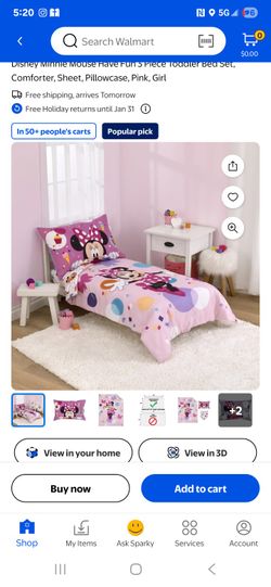 Mini Mouse Cribe Bedding 🛌 