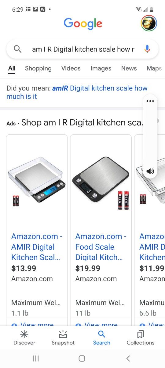 Kitchen  Scale