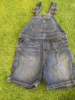 OshKosh Kids Denim Shortall Overalls size 4t