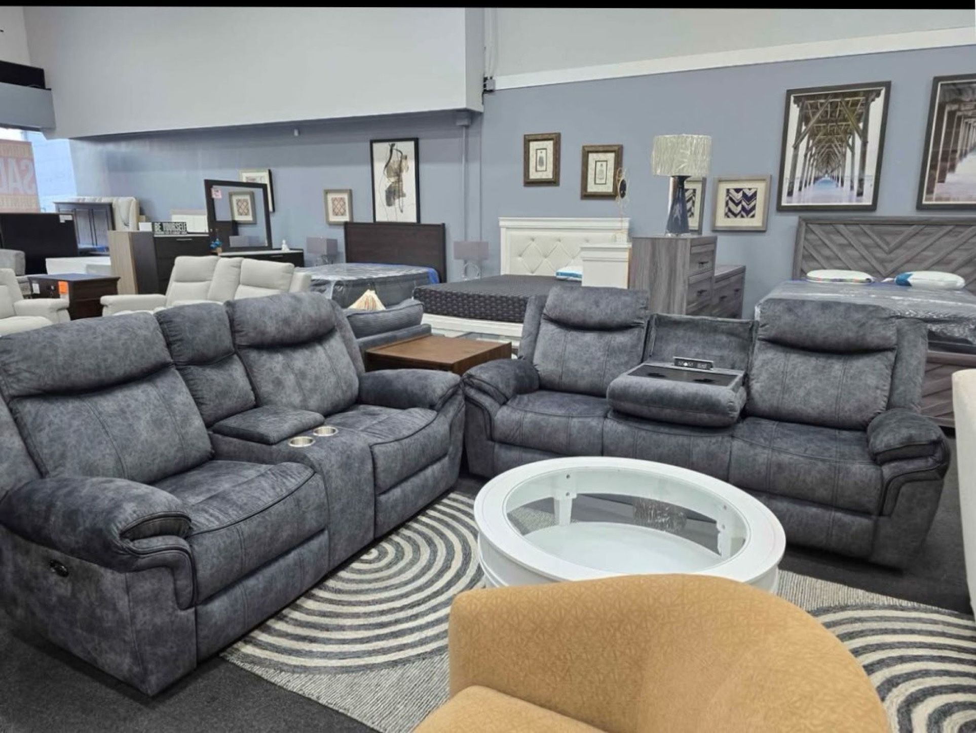 Power Reclining Sofa Or Love Seat $899 Each Your Choice