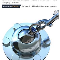 Swivel Dog Tie Out Stake Dog Anchor.