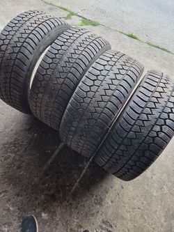 4 tires 245/55/18 Goodyear Eagle Enforcer all weather