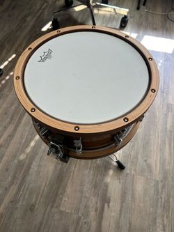 PDP Limited Edition 7.5x14 Maple/Walnut Snare with Wood Hoops