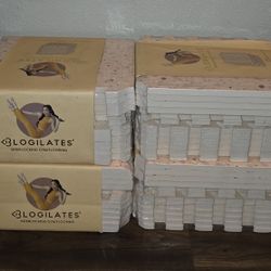 Blogilates Home - Interlocking Gym Flooring - Terrazzo Pattern rubber 12pcs X 4
