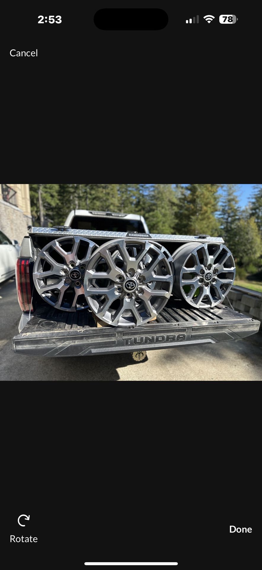 Toyota Tundra 20-Inch OEM Rims – Brand New – $1,000 OBO