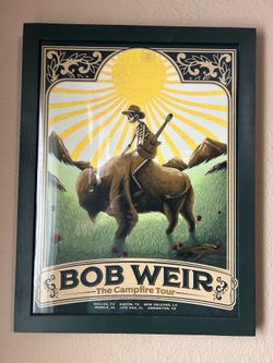 Bob Weir “Campfire Tour” concert poster