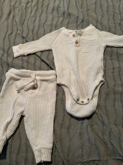 0-3 months boy linen set