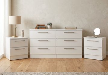 Dresser And 2 Nightstands - Cómoda y 2 Mesitas de noche