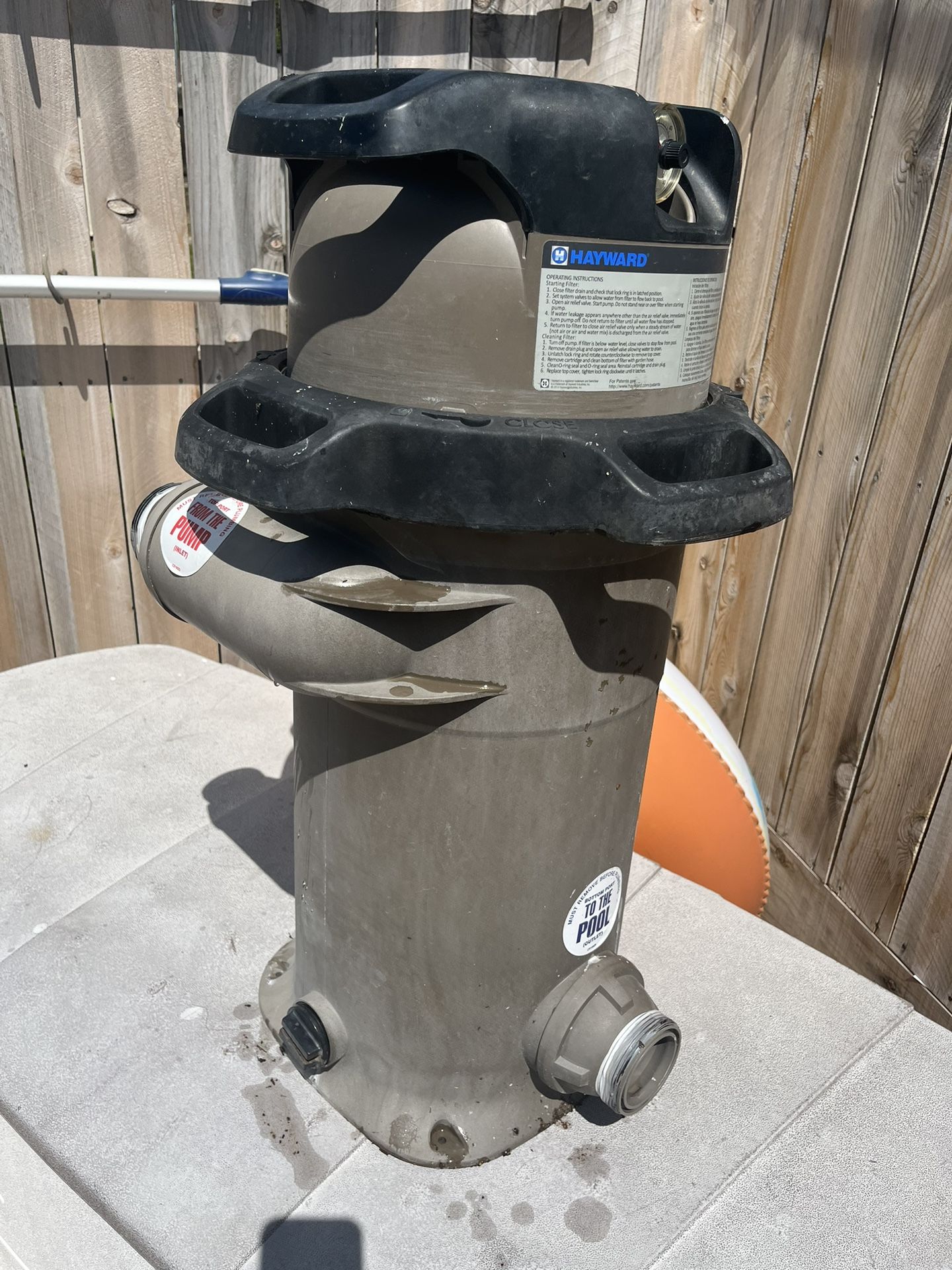 Pool Filter, 100 ft2