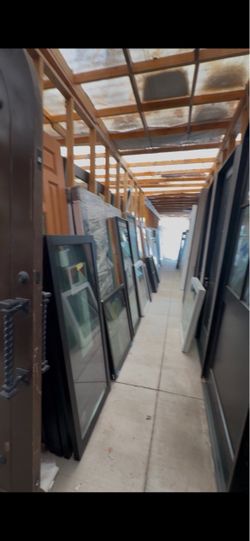 Free -75 -Aluminum Windows and Doors plus we have a big sale meny doors an windows for $50 now -was each $900 or more