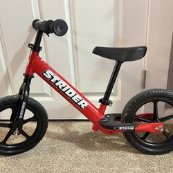 Strider 12” Sport Bike - No Pedal Balance Bicycle for Kids 18 Months to 5 Years