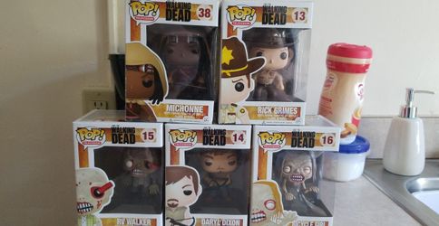 The Walking Dead Pops