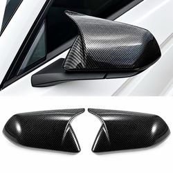New Carbon Fiber Side Mirror Covers Ford Mustang 2015-2023 – Pair