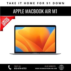 Apple MacBook Air 13" M1 Chip - Great Deal - Take It Home For $1 Down Today Only