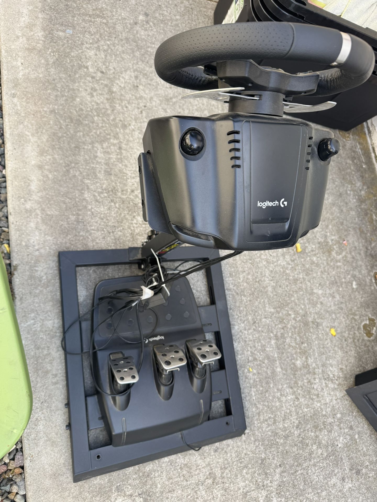 Logitech G920 Steering Wheel And Pedals Plus Next Level Wheel Stand