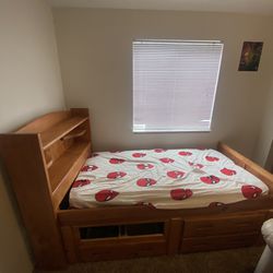 Kids Twin Bedroom Set W/dresser